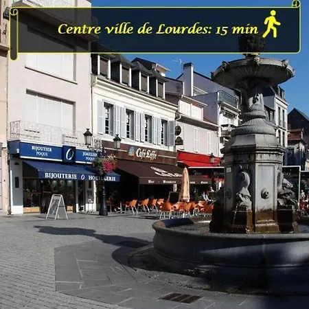 Le Glamour *studio *parking Prive* *wifi*calme* * ルルド